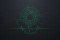 Abstract emerald green data streams representing ongoing engineering partnership