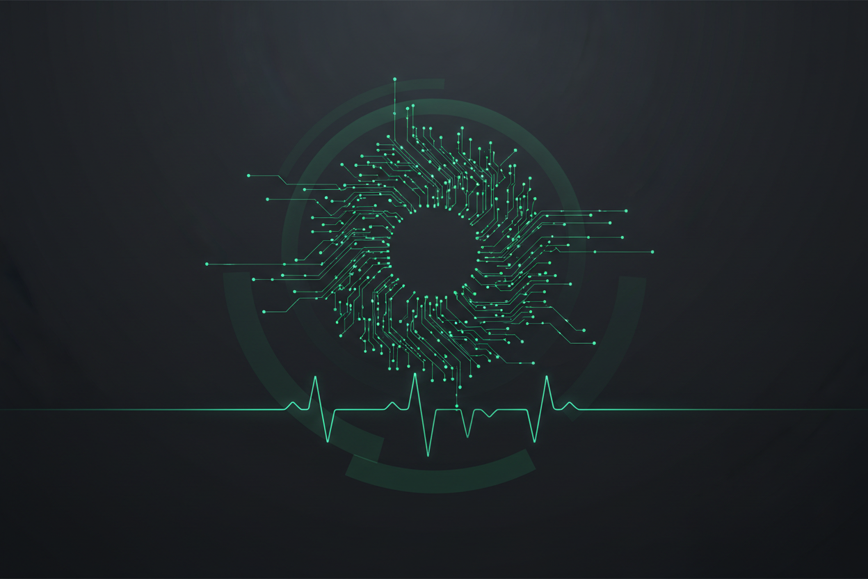 Abstract emerald green data streams representing ongoing engineering partnership